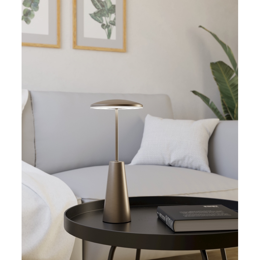Eglo - Udendørs LED lampe m. touch-funktion dæmpbar LED/2,8W/5V 2400K/3000K/4000K 5200 mAh IP54 beige