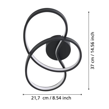 Eglo - LED væglampe LED/14,5W/230V