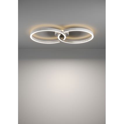 Eglo 900954 - LED loftlampe m. RGBW-farver dæmpbar LED/19,5W/230V 2700-6500K hvid + fjernbetjening