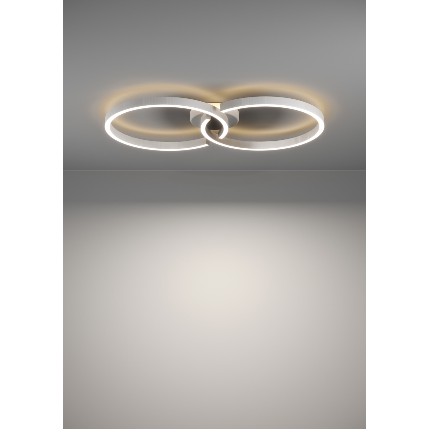 Eglo 900954 - LED loftlampe m. RGBW-farver dæmpbar LED/19,5W/230V 2700-6500K hvid + fjernbetjening