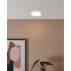 Eglo - LED indbygningslampe til badeværelse LED/11,5W/230V diameter 15,5 cm IP65