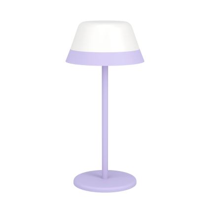 Eglo - Udendørs LED lampe m. RGBW-farver dæmpbar MEGGIANO 1,5W/5V IP54 lilla
