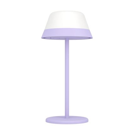 Eglo - Udendørs LED lampe m. RGBW-farver dæmpbar MEGGIANO 1,5W/5V IP54 lilla