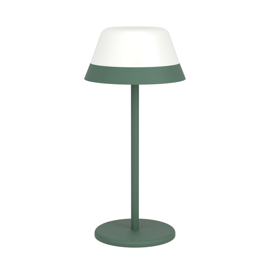 Eglo - Udendørs LED lampe m. RGBW-farver dæmpbar 2-i-1 LED/1,5W/5V 2600 mAh IP54 grøn