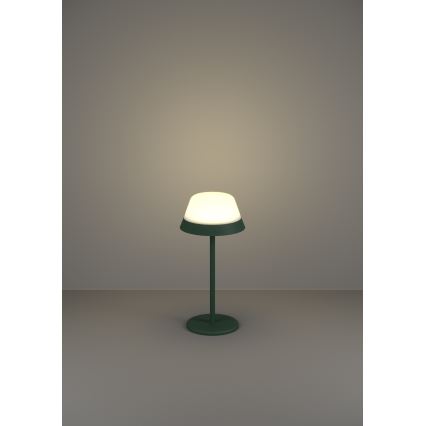 Eglo - Udendørs LED lampe m. RGBW-farver dæmpbar 2-i-1 LED/1,5W/5V 2600 mAh IP54 grøn