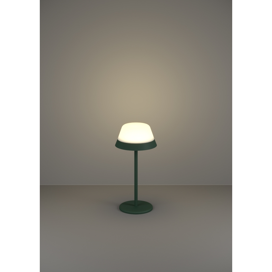 Eglo - Udendørs LED lampe m. RGBW-farver dæmpbar 2-i-1 LED/1,5W/5V 2600 mAh IP54 grøn