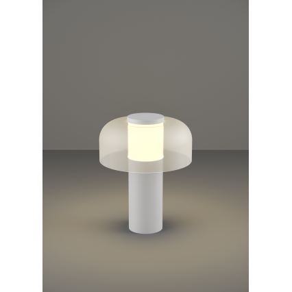 Eglo - Udendørs LED lampe m. touch-funktion dæmpbar LED/2,25W/5V 2400-4000K 5200 mAh IP44 hvid