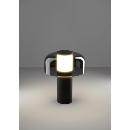 Eglo - Udendørs LED lampe m. touch-funktion dæmpbar LED/2,25W/5V 2400-4000K 5200 mAh IP44 sort