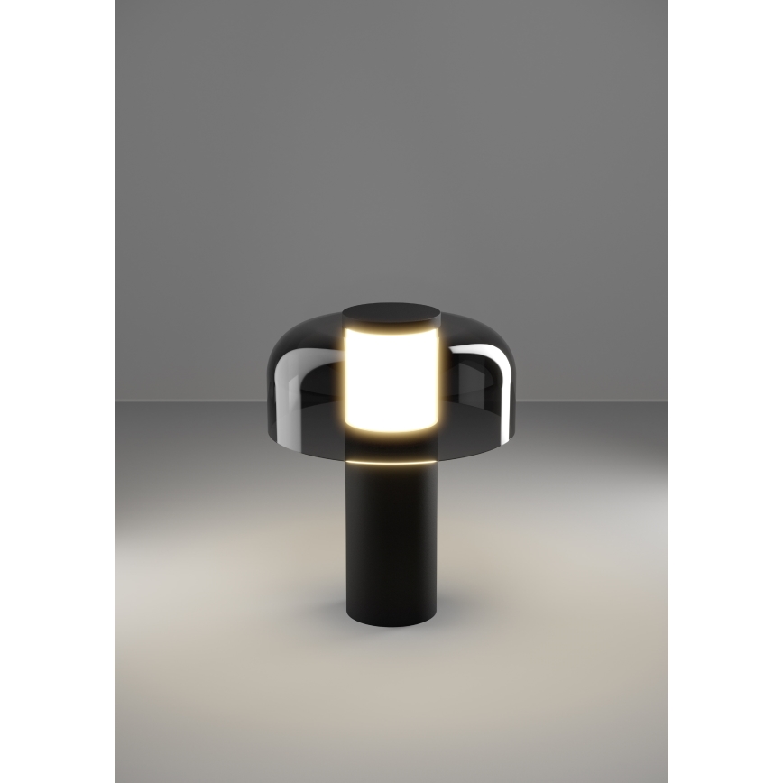 Eglo - Udendørs LED lampe m. touch-funktion dæmpbar LED/2,25W/5V 2400-4000K 5200 mAh IP44 sort
