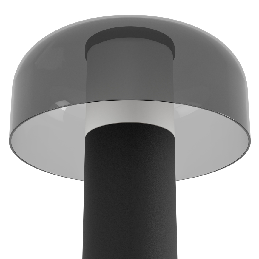 Eglo - Udendørs LED lampe m. touch-funktion dæmpbar LED/2,25W/5V 2400-4000K 5200 mAh IP44 sort