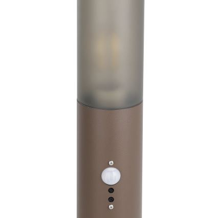 Eglo - Udendørslampe med sensor 1xE27/15W/230V 45 cm IP44