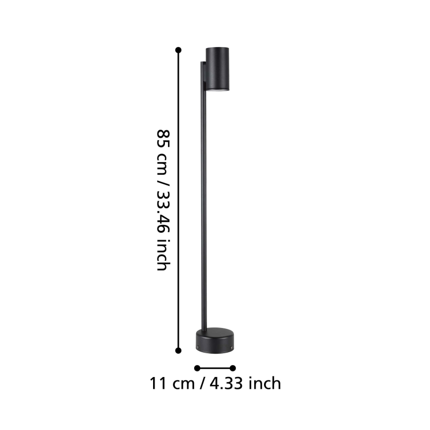 Eglo - LED udendørslampe 1xGU10/2,8W/230V IP44