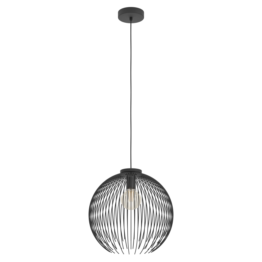 Eglo - Pendel 1xE27/40W/230V sort