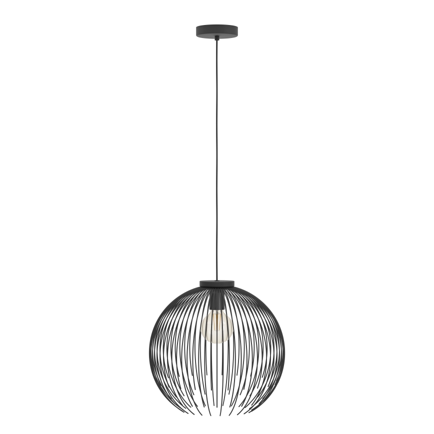 Eglo - Pendel 1xE27/40W/230V sort