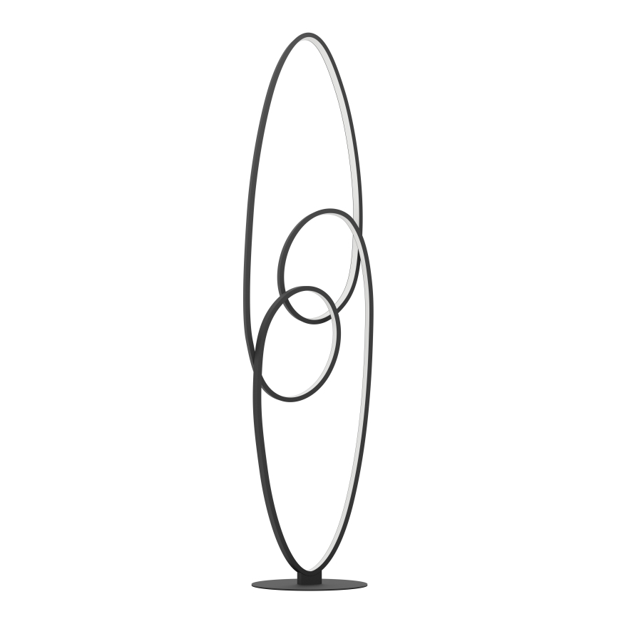 Eglo - LED gulvlampe LED/38W/230V 3000K sort
