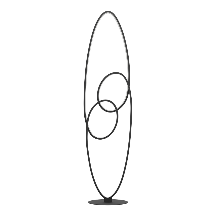 Eglo - LED gulvlampe LED/38W/230V 3000K sort