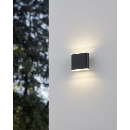 Eglo - Udendørs LED væglampe 2xLED/2,9W/230V 3000K/4000K/6500K IP65