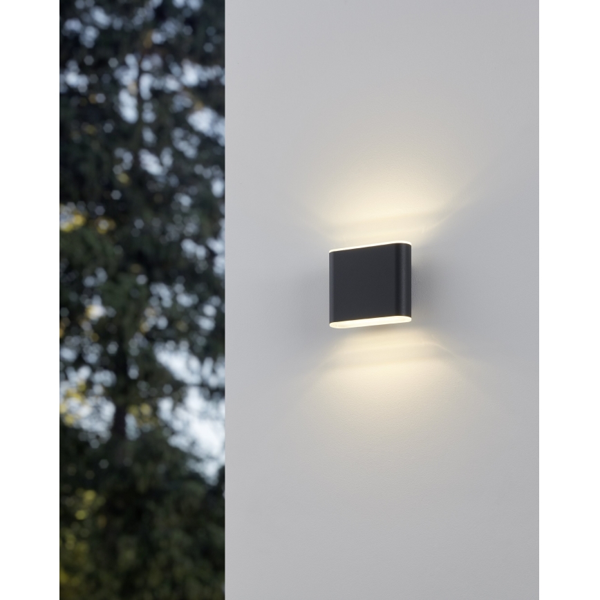 Eglo - Udendørs LED væglampe 2xLED/2,9W/230V 3000K/4000K/6500K IP65
