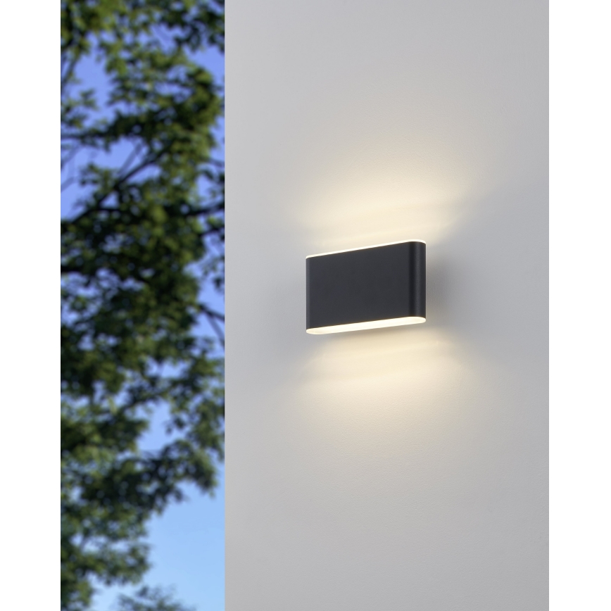 Eglo - Udendørs LED væglampe 2xLED/5,8W/230V IP65