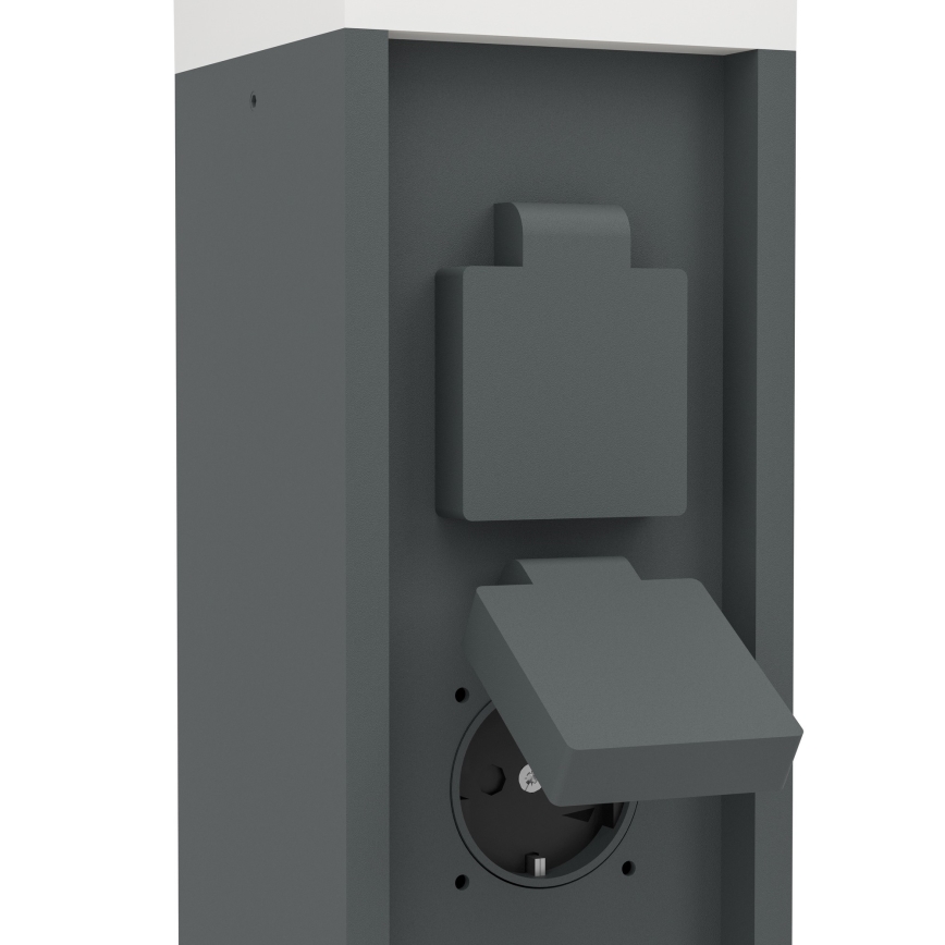 Eglo - Udendørslampe i antracit med 2 fatninger, 1xE27/25W/230V IP54