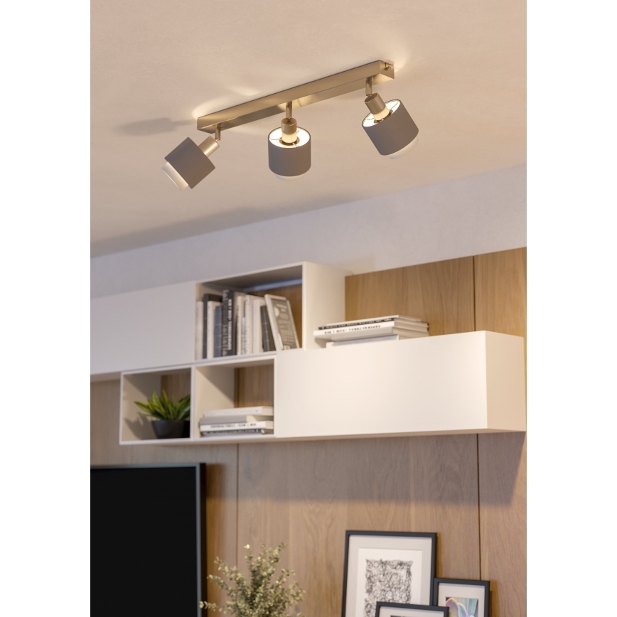Eglo - Spotlampe 3xE14/7,5W/230V