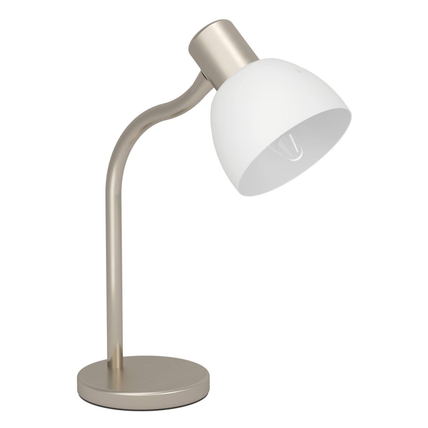 Eglo - Bordlampe 1xE14/25W/230V mat krom