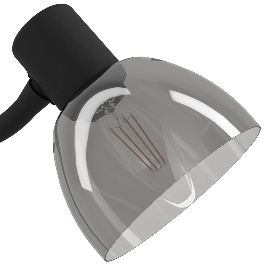 Eglo - Bordlampe 1xE14/25W/230V guldfarvet/sort