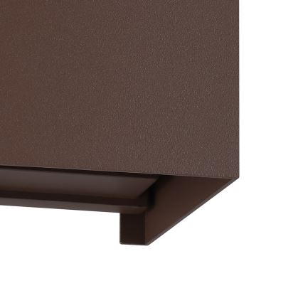 Eglo - Udendørs LED væglampe 2xLED/2,8W/230V IP54 brun