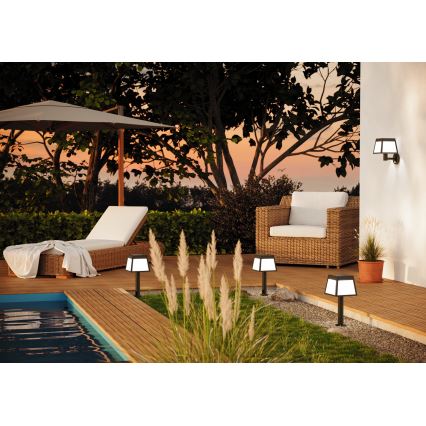Eglo - LED solcellelampe med sensor LED/7,5W/3,7V 56cm 2200 mAh IP44