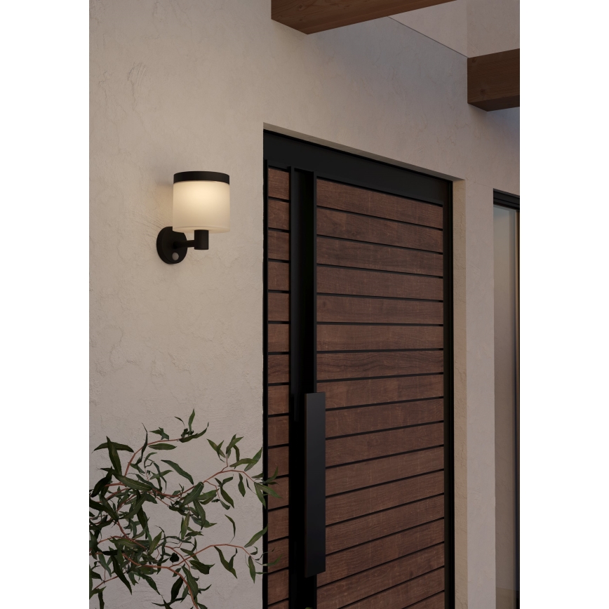 Eglo - Soldrevet LED væglampe med sensor LED/7,5W/3,7V IP44