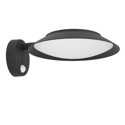 Eglo - Soldrevet LED væglampe med sensor LED/7W/3,7V IP44