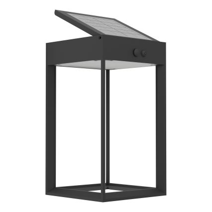 Eglo - Soldrevet LED væglampe med sensor LED/6,5W/3,7V IP44
