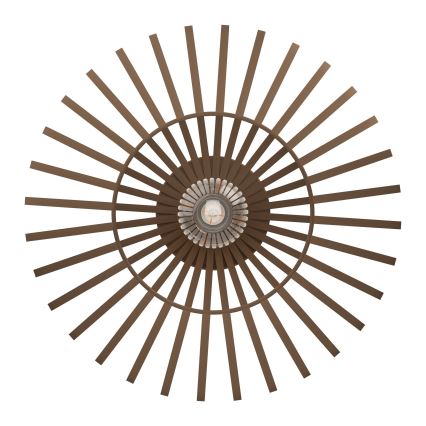 Eglo - Loftlampe 1xE27/40W/230V Ø 38,5 cm bronzefarvet