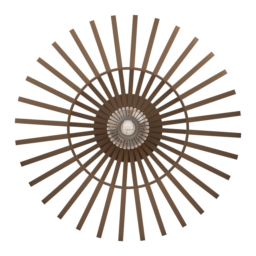 Eglo - Loftlampe 1xE27/40W/230V Ø 38,5 cm bronzefarvet