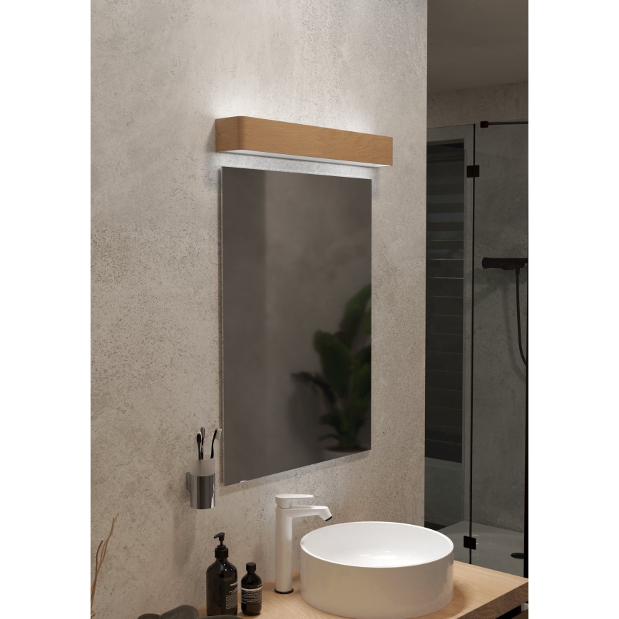Eglo - LED væglampe til badeværelse LED/26,5W/230V 3000K IP44 beige