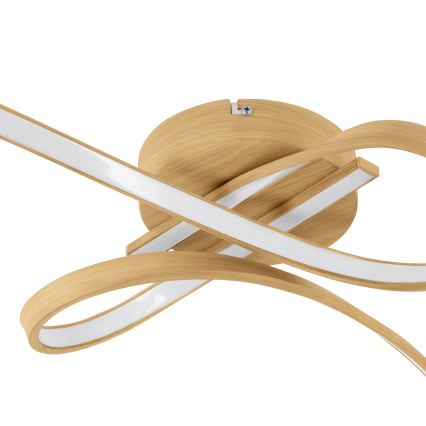 Eglo - LED loftlampe LED/20,5W/230V brun