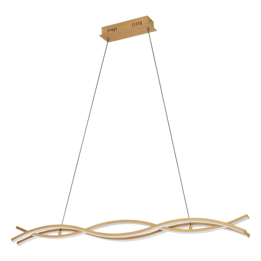 Eglo - LED-pendel med wireophæng LED/35W/230V beige