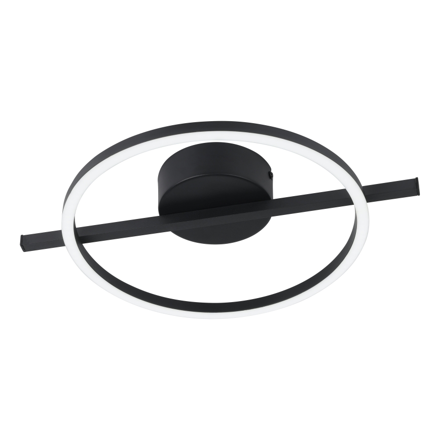 Eglo - LED loftlampe m. RGBW-farver dæmpbar LED/17W/230V 2700-6500K sort + fjernbetjening