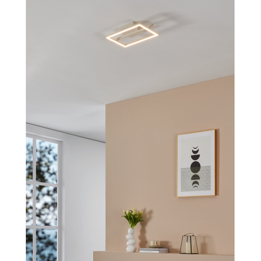 Eglo - LED loftlampe m. RGBW-farver dæmpbar LED/17W/230V 2700-6500K hvid + fjernbetjening