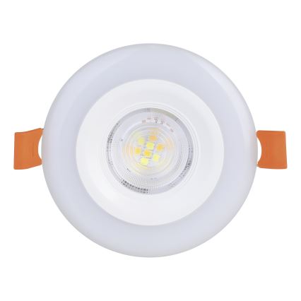 Eglo - Sæt med 3xLED RGBW, dæmpbare indbygningsspots til badeværelset LED/3,8W/230V 2700-6500K IP44 + fjernbetjening