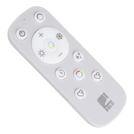 Eglo - Sæt med 3xLED RGBW, dæmpbare indbygningsspots til badeværelset LED/3,8W/230V 2700-6500K IP44 + fjernbetjening