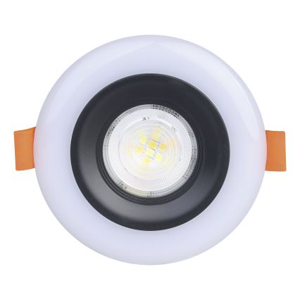 Eglo - 3x LED indbygningslampe til badeværelse m. RGBW-farver dæmpbar 3xLED/3,8W/230V 2700-6500K IP44 + fjernbetjening