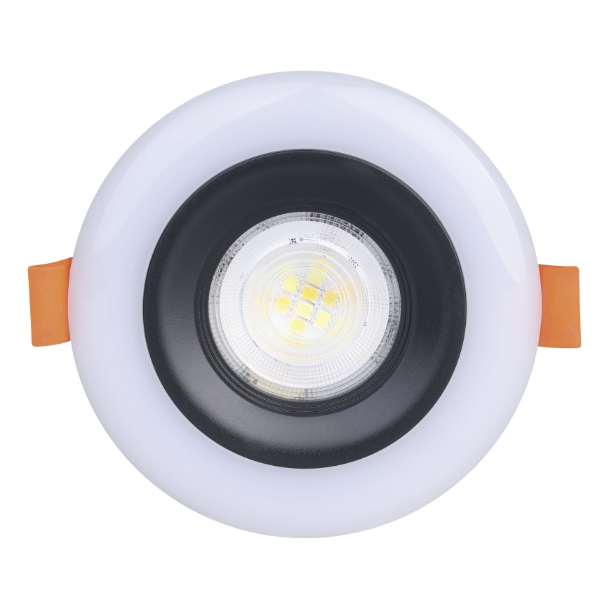 Eglo - 3x LED indbygningslampe til badeværelse m. RGBW-farver dæmpbar 3xLED/3,8W/230V 2700-6500K IP44 + fjernbetjening