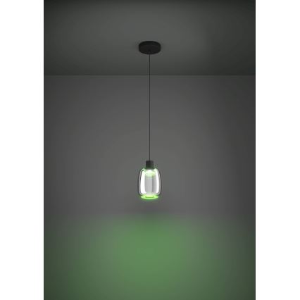 Eglo - LED m. RGBW-farver Pendel dæmpbar LED/3,7W/230V 2700-6500K sort ZigBee
