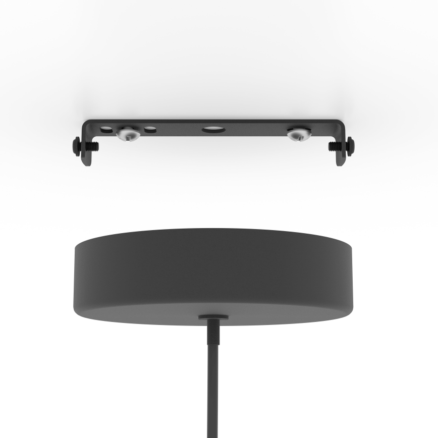 Eglo - LED pendel m. RGBW-farver dæmpbar LED/3,7W/230V 2700-6500K sort