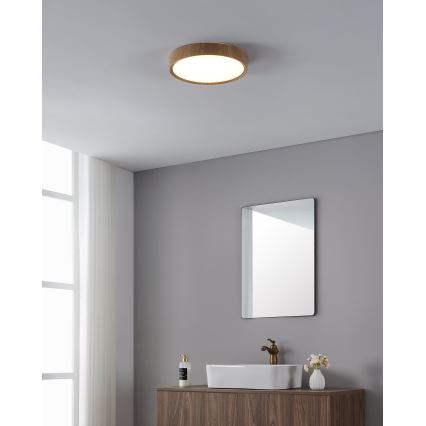 Eglo - LED loftlampe til badeværelse LED/14,6W/230V IP44 beige