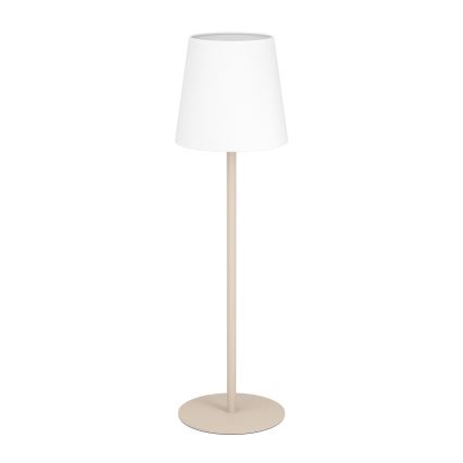 Eglo - Bordlampe 1xE14/40W/230V creme/hvid