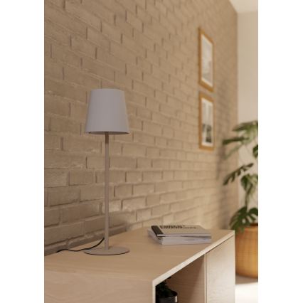 Eglo - Bordlampe 1xE14/40W/230V creme/hvid