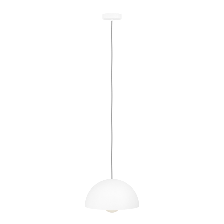 Eglo - Pendel 1xE27/40W/230V diameter 30 cm hvid