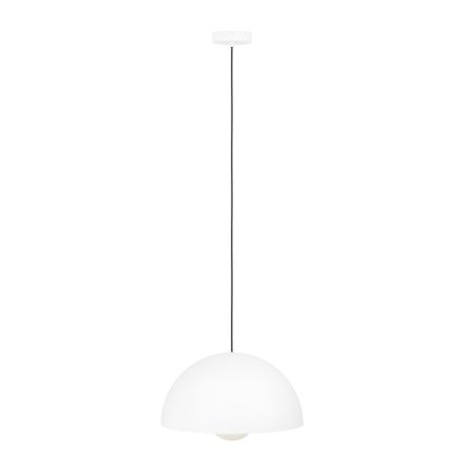 Eglo - Pendel 1xE27/40W/230V diameter 38 cm hvid